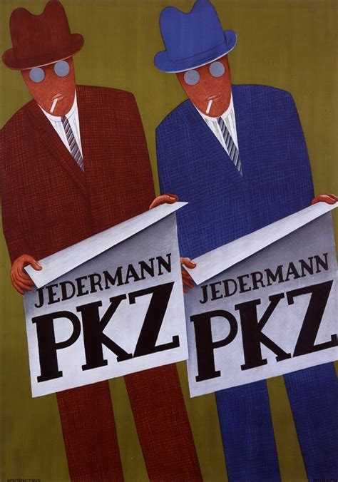 A 1928 Poster By Otto Morach For The Famous Swiss Clothier Pkz Which Stands For Paul Kehl Of