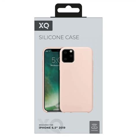 XQISIT iPhone Pro Max Deksel Silikoni Nude Elkjøp