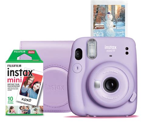 Fujifilm Instax Mini 11 Lilac Purple Instant Camera Bundle Walmart Canada
