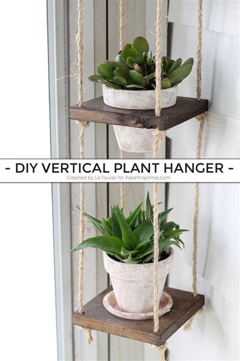 Diy Vertical Plant Hanger I Heart Nap Time