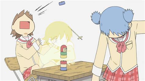 Nichijou What Is The Game Where You Strike A Stack Of