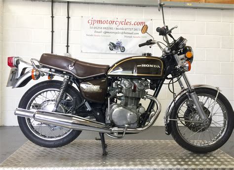 Honda Cb500t 1975 Historic Vehicle Brown Sold To Angus In Scotland