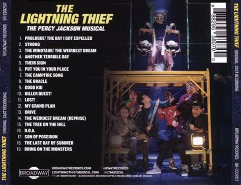 The Lightning Thief The Percy Jackson Musical Original Cast Recording