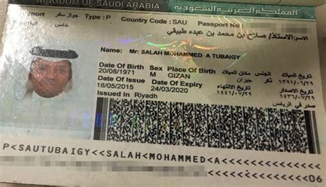 Passport Scans Show Saudis Accused By Turkey Of Killing Writer Jamal Khashoggi