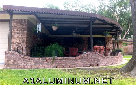 Curved Aluminum Patio Cover In Houston Tx A 1