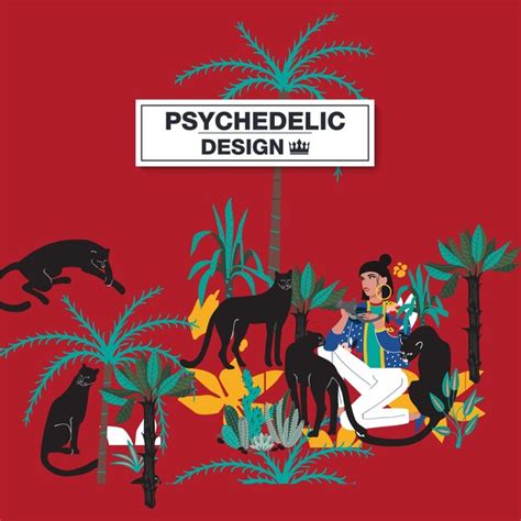 premium vector psychedelic pattern collection 72720