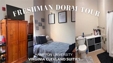 Freshman Dorm Tour Hampton University Vc Suites Youtube