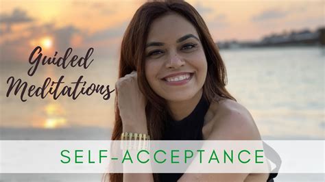 Self Acceptance A Guided Meditation Youtube