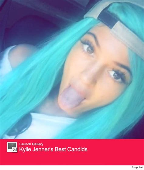 Kylie Jenner Goes Back To Blue See Her Wild New Do