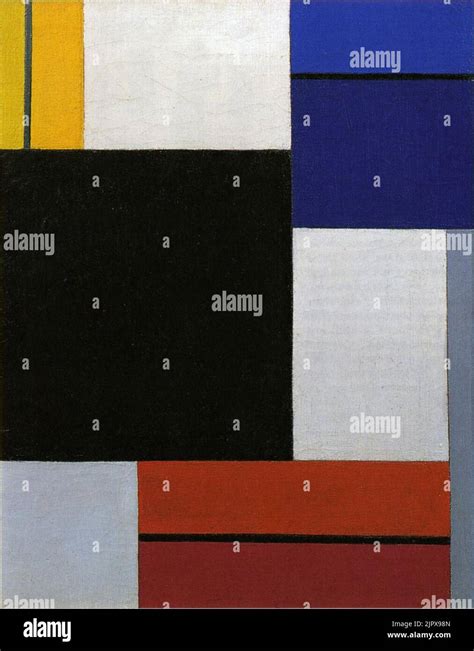 Theo Van Doesburg Composition Xxi 1923 Stock Photo Alamy