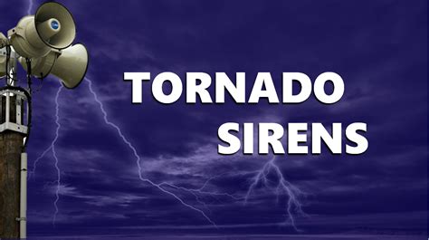 Two County Tornado Sirens Failed To Sound During Mondays Test Ema Warns