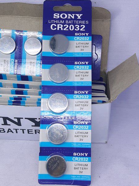 Jual Batre Cmos Sony Lithium V Type Cr Kotak Isi Pcs Di