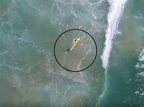 Dramatic Drone Rescue Of Australian Swimmers Billed As A First Abc News