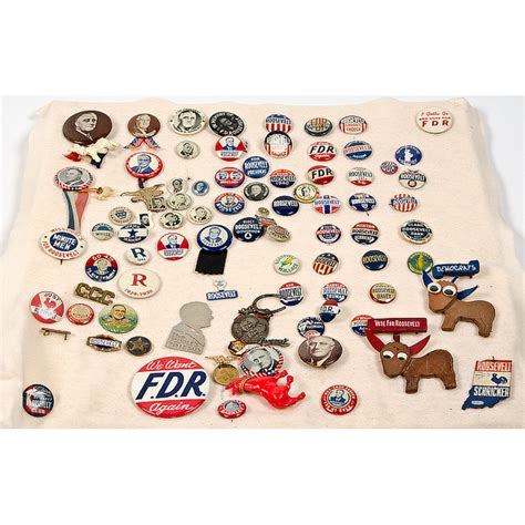 Us Wwii Homefront Patriotic Pins Lot Of Seventy Five Cowans Auction