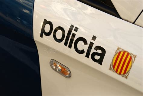 Police Intervention Barcelona Spain Editorial Stock Image Image Of