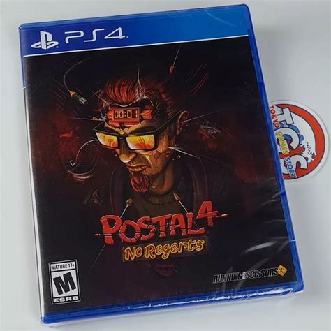 Postal 4 No Regerts Ps4 Usa Physical Game In Multi Language New Action Fps