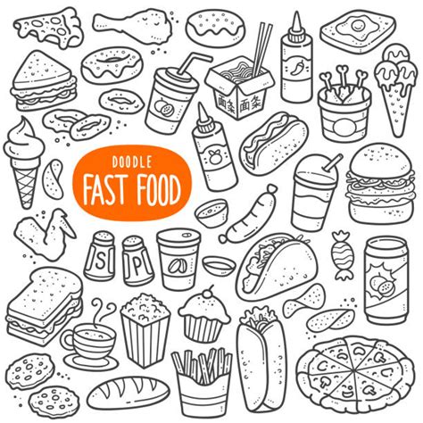 Fast Food Illustrations Royalty Free Vector Graphics And Clip Art Istock