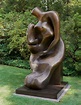 Henry Moore (1898-1986) , Mother and Child: Block Seat | Christie's