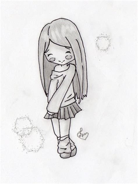Simple anime drawings sketchbook pro anime drawing (how to draw a simple cute anime girl. Несложные рисунки для срисовки карандашом (30 фото) 🔥 ...
