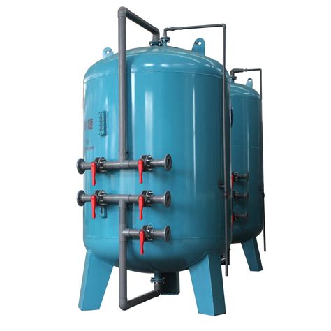 Pressure Sand Filter Multiple Layers Graded Quartz Sand China Water