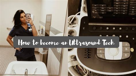 How To Become An Ultrasound Tech Youtube