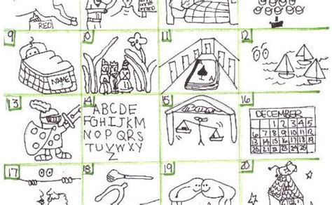 24 Pictograms That Students Have To Figure Out The Christmas Carol