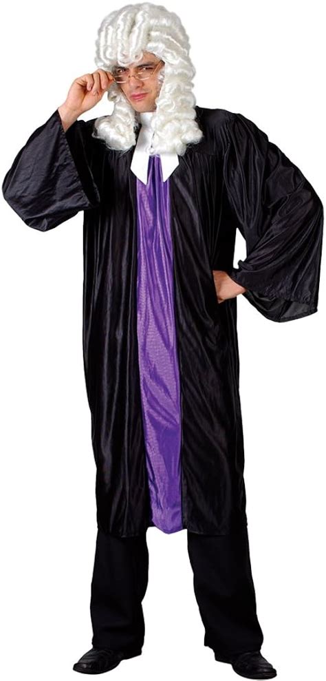 High Court Judge Mens Fancy Dress Costume One Size Or Plus Size Uk Toys And Games