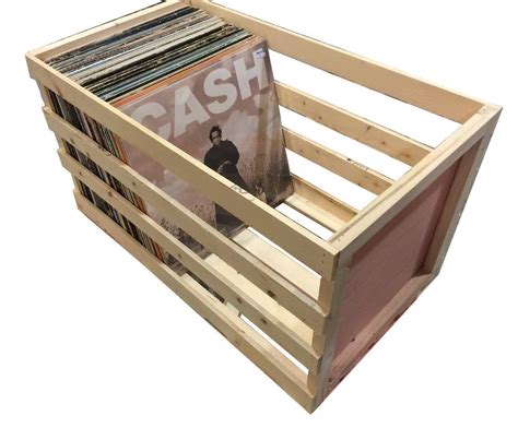 24 Inch Vinyl Record Storage Crate Album Lp Record Storage And