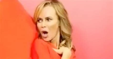 Amanda Holden Bares Toned Curves As Ashley Roberts Lifts Up Her Skirt