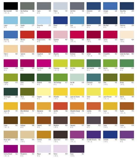 Car Paint Colors Paint Color Chart Paint Color Codes