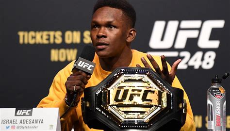 Ufc Israel Adesanya Lends Support To Cannabis Legalisation In New