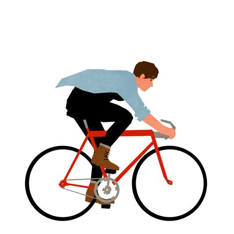 Ben Posetti Digital Strategy Copenhagen Bike Illustration Bicycle
