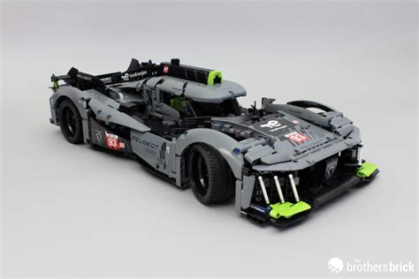 Lego 42156 Peugeot 9x8 24h Le Mans Hybrid Hypercar Tbb Review 51