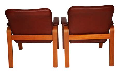 Teak wood has special qualities that make it. Pair of Leather and Teak wood Ekornes Chairs | Mary Kay's ...