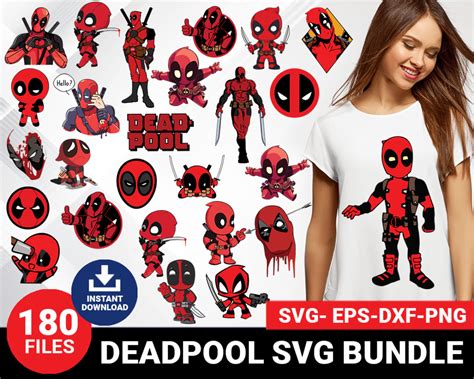 Deadpool Bundle Svg Svgforcrafters Free And Premium Svg Cut Files