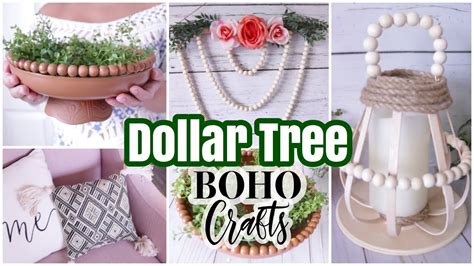 Dollar Tree Diy High End Boho Home Decor Crafts Youtube