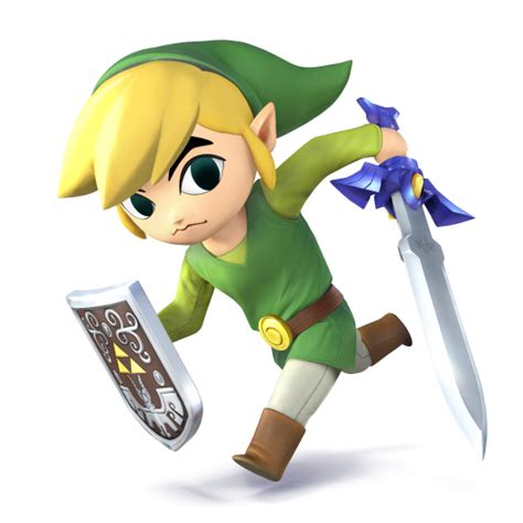 Super Smash Bros For Nintendo 3ds Wii U Toon Link