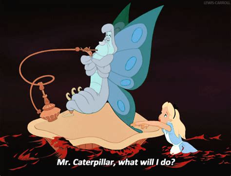 Alice In Wonderland Caterpillar Gif Wifflegif