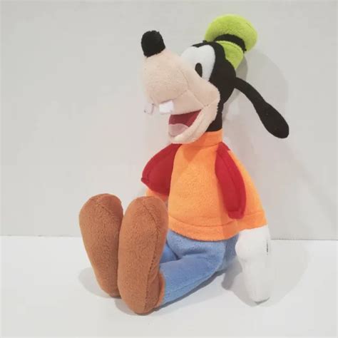 Disney Goofy 10 Inch Mickey Mouse Clubhouse Bean Plush Goofy Euc £294