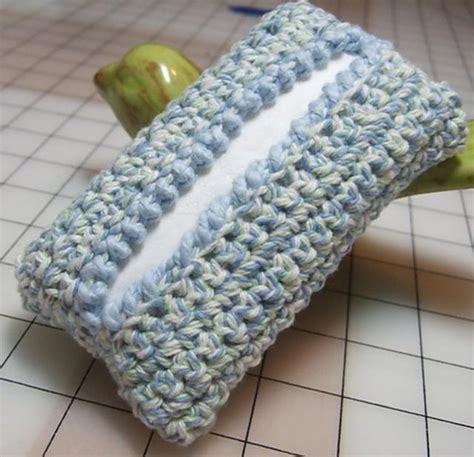 Purse Tissue Cover Crochet Pattern By Connie Haney Knitting Patterns