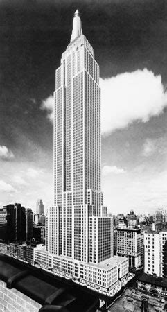 According to ctbuh, the standard height or architectural height of empire state building is 381 meters, which is. Empire State Building | building, New York City, New York ...