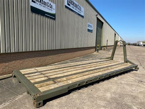 Drops 20ft Iso Flat Racks L Jackson And Co Military Vehicles For Sale