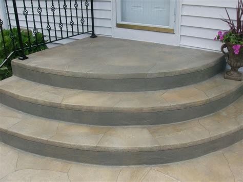 Concrete Stoop Gallery Patio Stairs Front Porch Steps Patio Steps