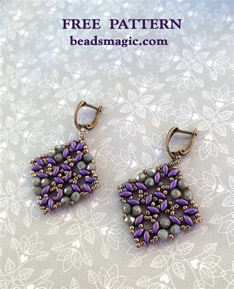 Free Bead Pattern Video For Earrings Chicago Beads Magic