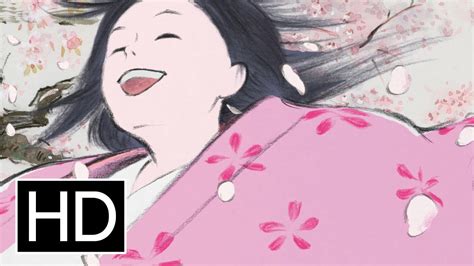The Tale Of The Princess Kaguya Official Trailer Youtube