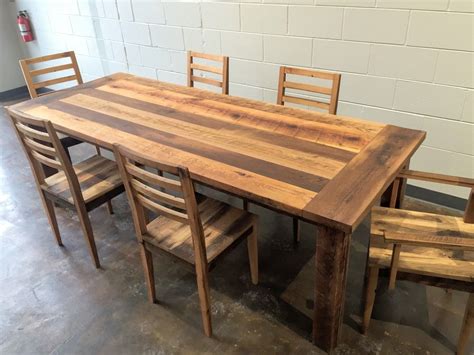 Dining tables & bar tables. Reclaimed Wood Farmhouse Extendable Dining Table / Smooth ...