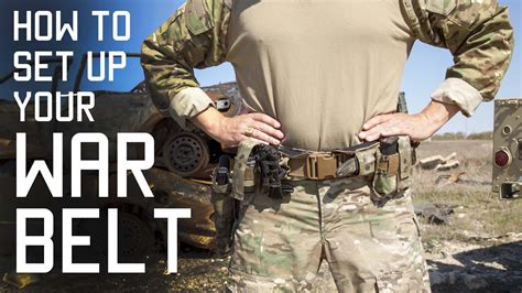 How To Set Up Your War Belt Duty Belt Sf Assaulter Gear Tactical