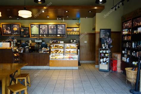 Starbucks Cafe Interior Stock Editorial Photo © Teamtime 98820638
