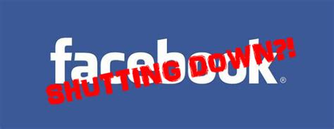 When facebook is down, the problem could be with your computer or phone, or with their website. Facebook shutting down??!! | Panoramic Views