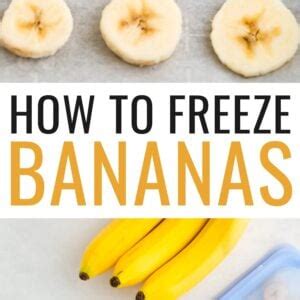 How To Freeze Bananas Ways Eating Bird Food